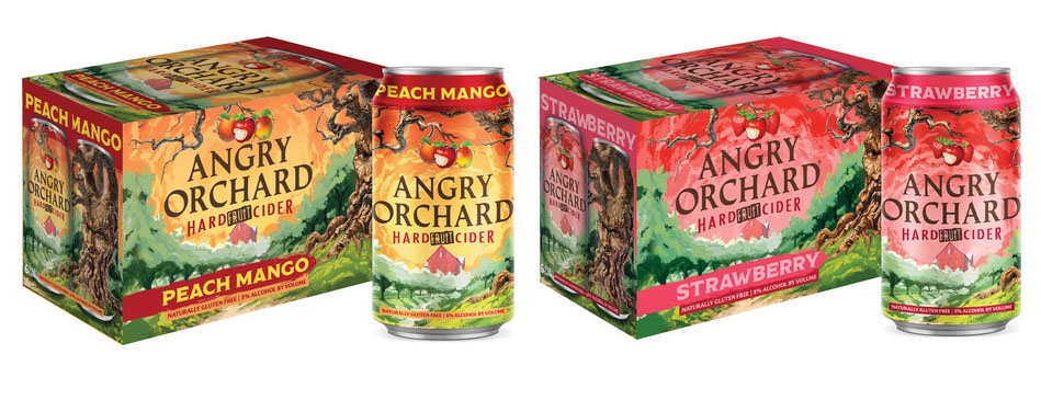 Angry Orchard Releases Peach Mango and Strawberry Ciders
