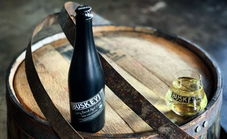 Buskey Cider Releases Sherry Barrel Aged Cider, Over a Year in the Making