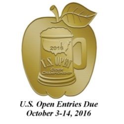 U.S. Open Entries Due October 3-14th