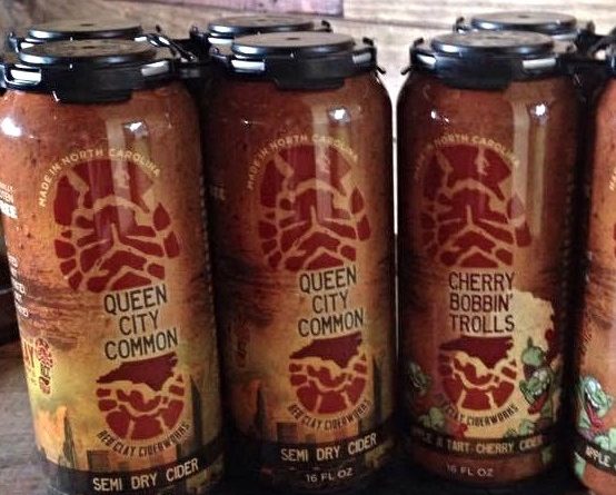 Red Clay Ciderworks Cans are now available