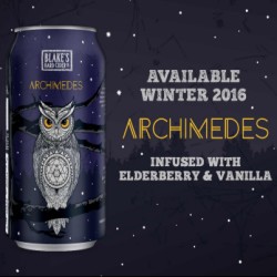 Blake’s Hard Cider Releases Archimedes In November