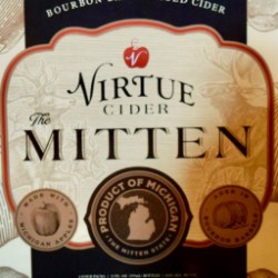 Virtue Cider Releases Mitten Bourbon Barrel-Aged Cider in 12 oz. Bottles