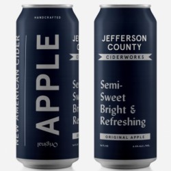 Jefferson County Ciderworks Releases Flagship Cider in Cans