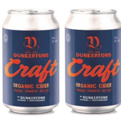 Dunkertons Organic Cider: Certified Organic Cidery Launches ‘Craft’ Cider Can