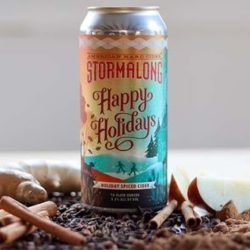 New Stormalong Cider,  Happy Holidays – Proceeds to Greater Boston Food Bank
