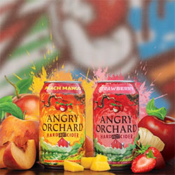 Angry Orchard Releases Peach Mango and Strawberry Ciders