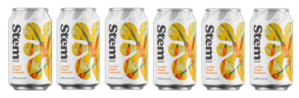 Stem Ciders Releases Leaves and Carrot Ginger Turmeric as Two New Botanical Ciders
