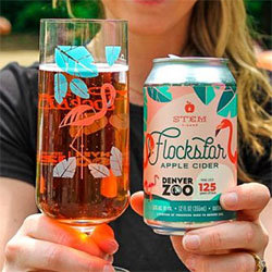 Stem Ciders Releases Flock Star Watermelon Cider in Partnership with Denver Zoo