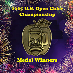 2025 U.S. Open Cider Championship Announces Medal Winners and Grand National Champion